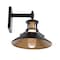 Dweled Sleepless LED 15in Indoor and Outdoor Wall Light 3000K in Black with Aged Brass WS-W430 - alternate 4